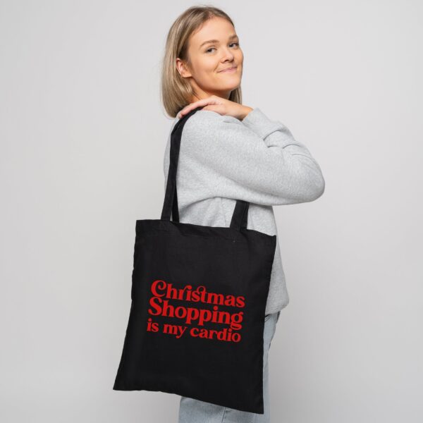Riidest kott Christmas shopping is my Cardio - Image 2